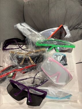 LUG Sports Kids Sunglasses - Purple, Green, Pink, Red, Black